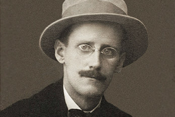 James Joyce, l'auteur de "Ulysse".