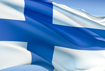 Drapeau finlandais.