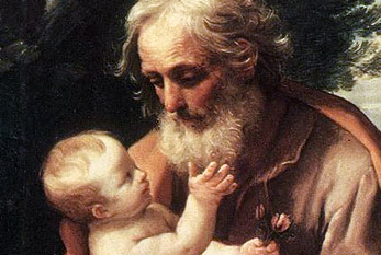 Joseph avec l'Enfant Jésus