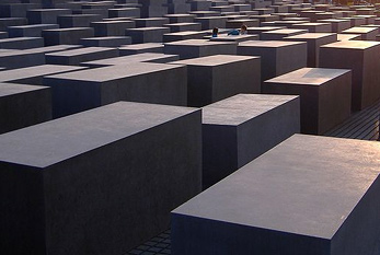 Le Mémorial de l'Holocauste à Berlin.