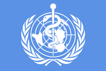 Le logo de l'Organisation mondiale de la Santé.